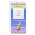 Little Easter Chicken Wings Personalized Photo Card
