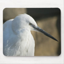 Little Egret Mousepad by SabineSt Little Egret Mousepad