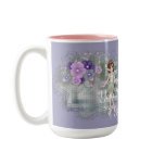 Little Elf with Flowers Tag Series Coffee Mug