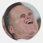 Little Face, Big Chuckles Round Sticker