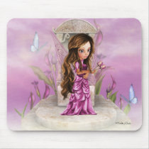 Little Fairy Mousepad by mickeyelvis128 Little Fairy Mousepad