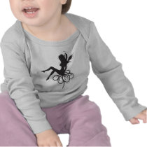Little Fairy on a Flower Tee Shirts