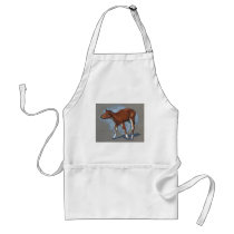 Little Fawn: Oil Pastel Painting Aprons