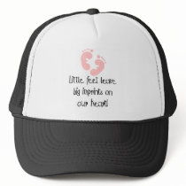 Little Feet Big Imprints Pink Hat