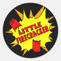 Little Firecracker Sticker