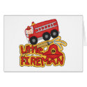 Little Fireman, Caucasian card