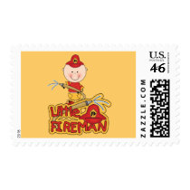 Little Fireman Tshirts and Gifts Stamps