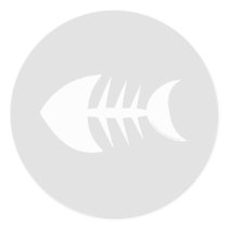 Little Fish Bone Platinum Gray Sticker