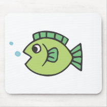 Little Fishy Mouse Pad