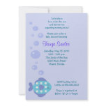 Little Fishy Ocean 5x7 Baby Shower Invitation