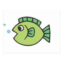 Little Fishy postcards