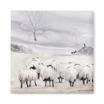 'Little Flock' Magnet