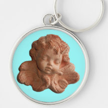 LITTLE FLORENTINE ANGEL ,blue Key Chains
