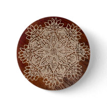 little flower doily button buttons