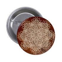 little flower doily button buttons