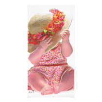 Little Flower Girl photo cards by KarenHullArt Little Flower Girl photo cards