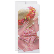 Little Flower Girl Rack Cards