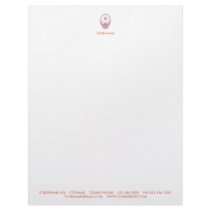 LITTLE FLOWER LETTERHEAD SALMONPINK