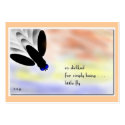 Little FLY ACEO Haiku Art Trading Card------------ business cards by Reflekshins Little FLY ACEO Haiku Art Trading Card------------ business cards