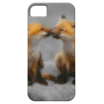 Little Fox Love iPhone 5 Case