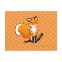 Little fox postcards