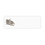 Little French Silk Slippers - Petits Souliers Custom Return Address Labels