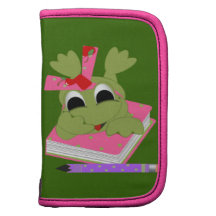 Little Frog With Book and Pencil Planners