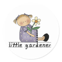 Little Gardener stickers by gardening Little Gardener stickers