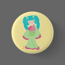 Little Geisha Button