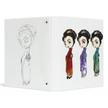Little Geishas binders