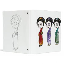 Little Geishas binders