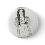 Little German Girl Button
