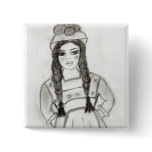 Little German Girl Pins