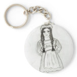 Little German Girl Key Chains