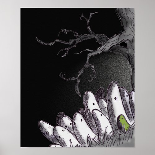 Little Ghost print