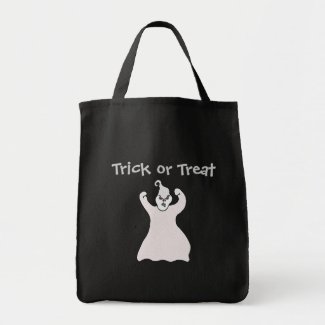 Little Ghost Trick or Treat Bag bag