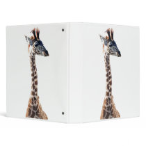 "Little Giraffe" Wildlife Animal Watercolor binders by PaulJacksonart "Little Giraffe" Wildlife Animal Watercolor binders