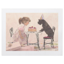 Little Girl & Dog Celelbration Full Color Flyer
