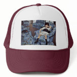 Little Girl In Blue Armchair By Cassatt Mary (Best Hat