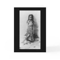 Little Girl in Java, Indonesia 1898 cards