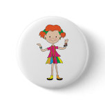 Little Girl Jewelry Pin