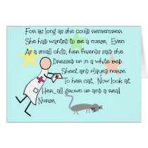 "Little Girl Nurse" Story--Unique Gifts cards by gabelstories "Little Girl Nurse" Story--Unique Gifts cards
