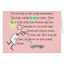 "Little Girl Nurse" Story--Unique Gifts cards by gabelstories "Little Girl Nurse" Story--Unique Gifts cards