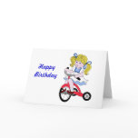 Little Girl on a Trike Cards