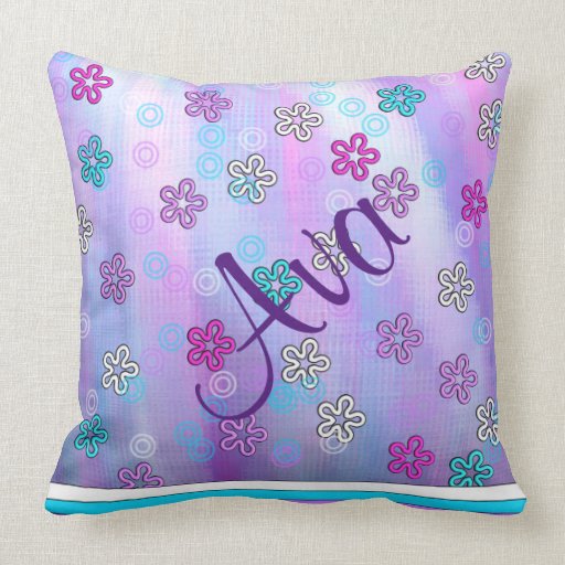 Little Girl Pillow Zazzle