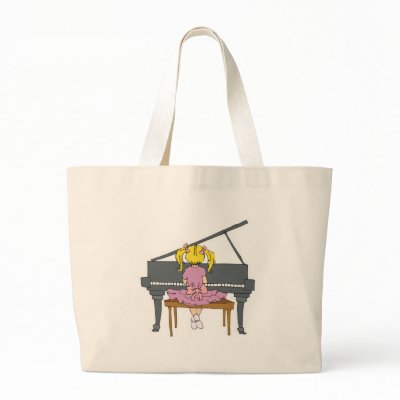 girl playing the flute no7892 little girl playing piano tote bag by geekme girl playing the flute no7892 little girl playing piano tote bag by geekme