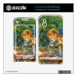 Little girl, reading by Berthe Morisot LG Arena 3G Decals
