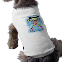Little Girl Snow Angel pet clothing
