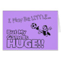 Little girl SOCCER cards by strongpointinc Little girl SOCCER cards