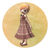 Little Girl stickers